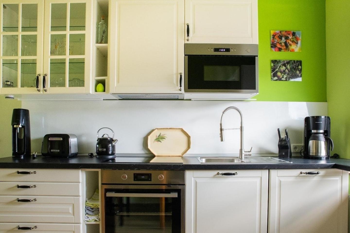 Farbenfrohe Ferienwohnung Детмолд Екстериор снимка